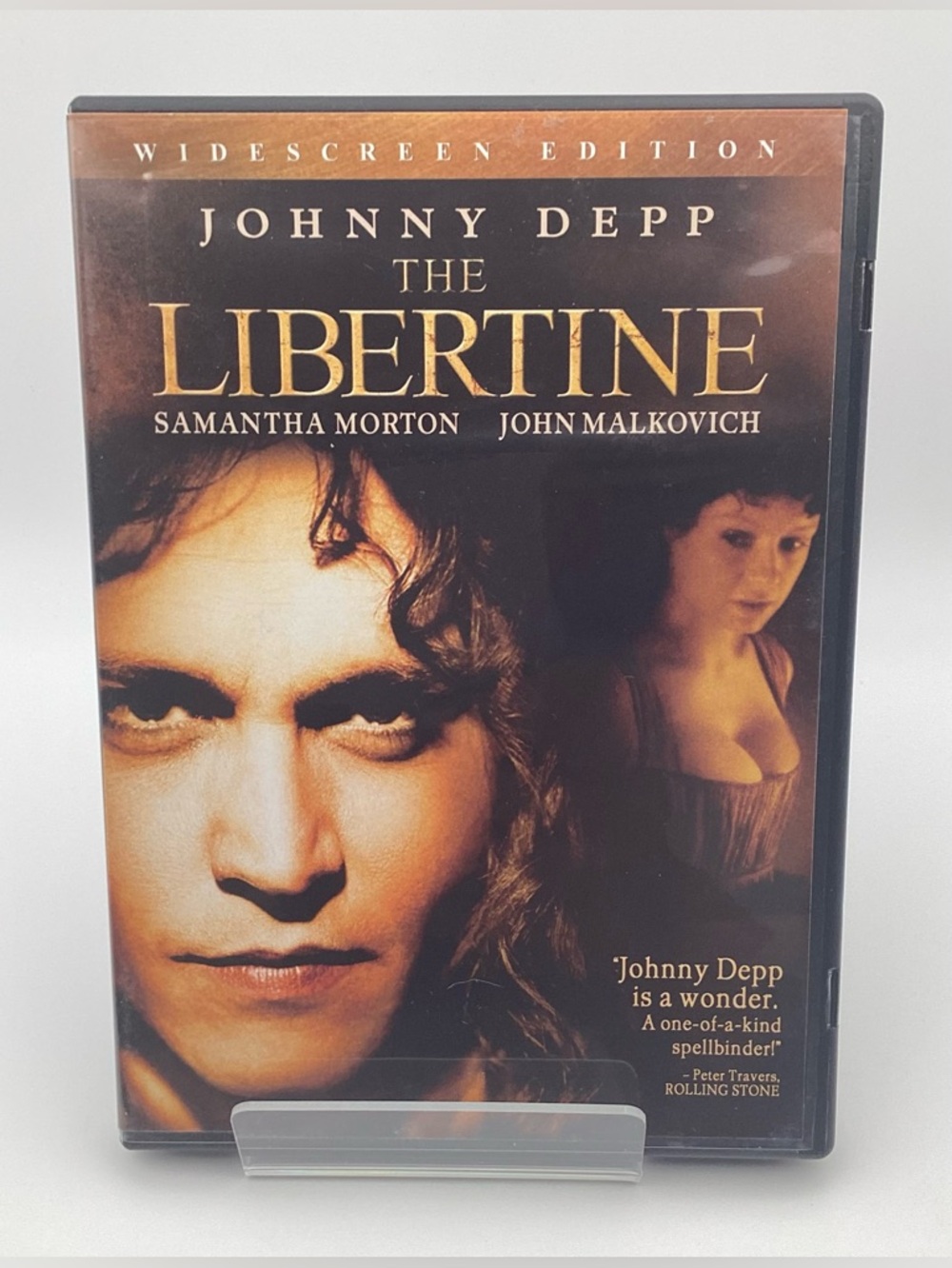 The Libertine DVD 2004 Johnny Depp Widescreen
